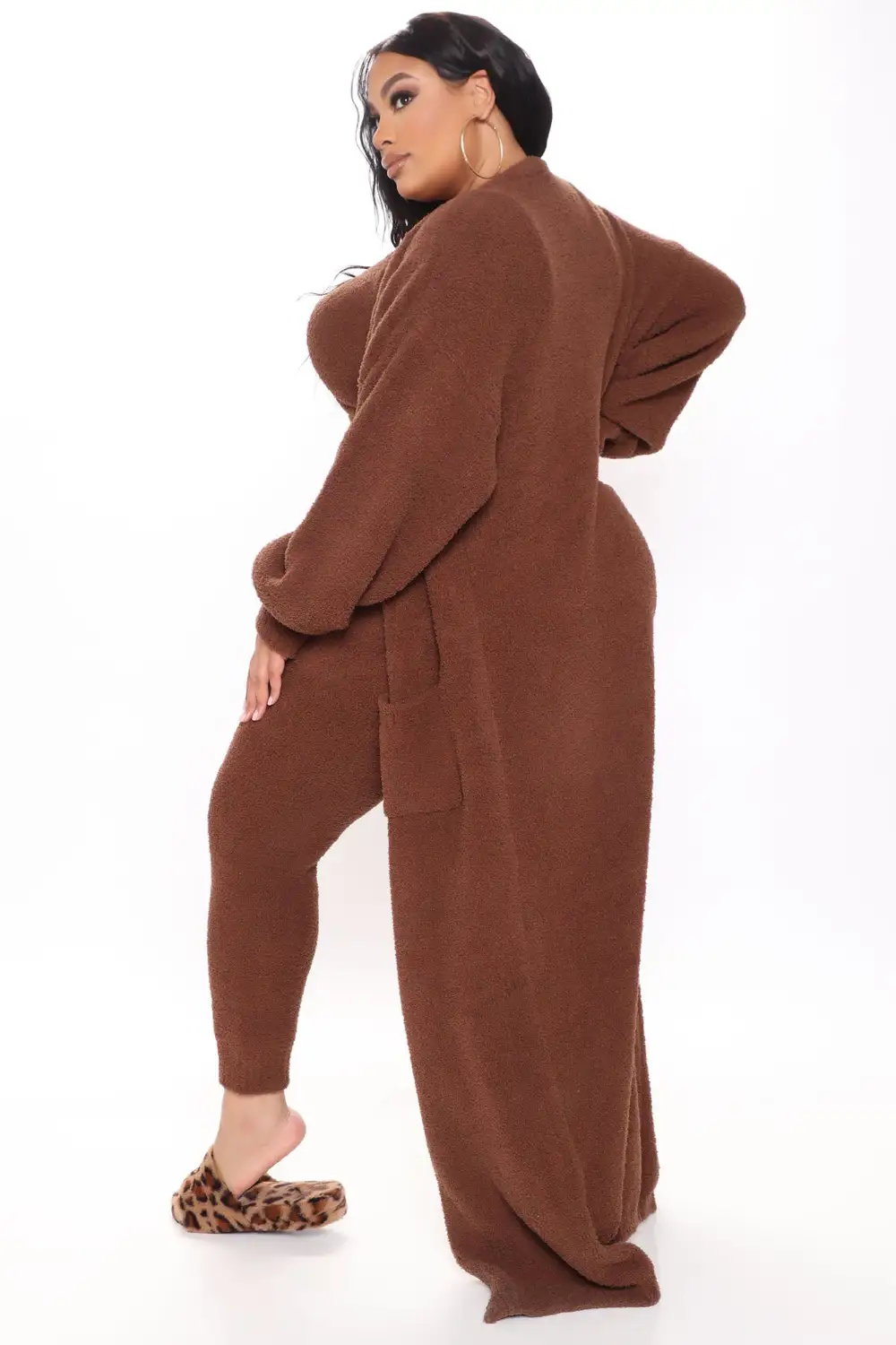 Living So Cozy 3 Piece Legging Set - Brown