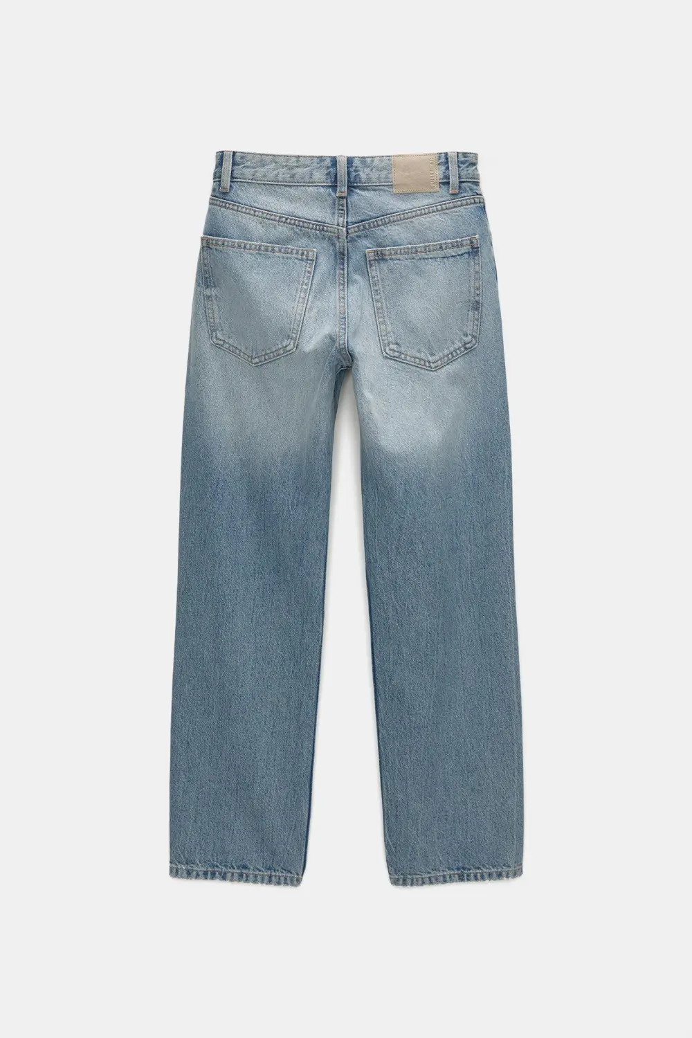 Jeans rectos tiro medio