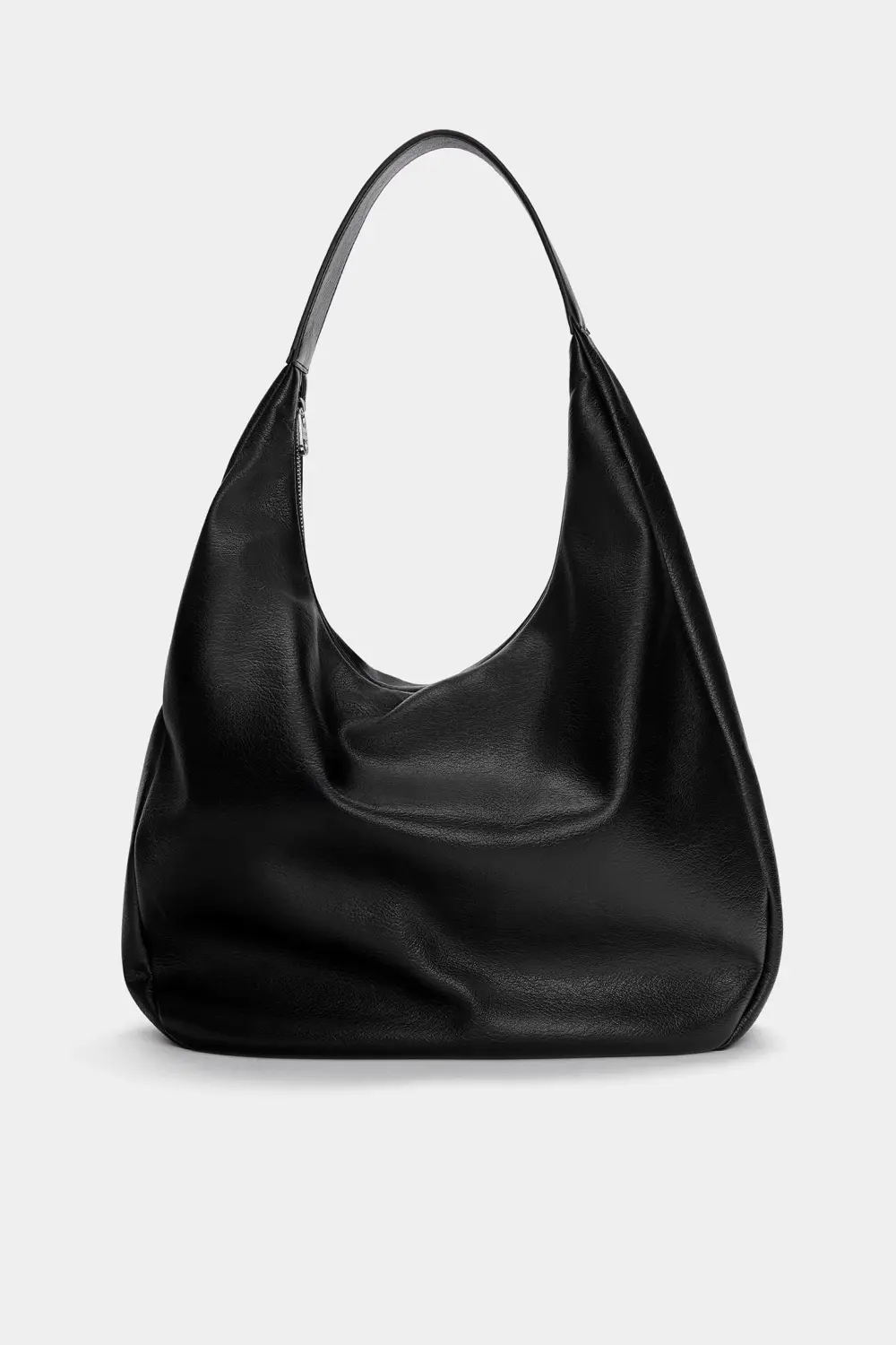 Bolso shopper efecto piel