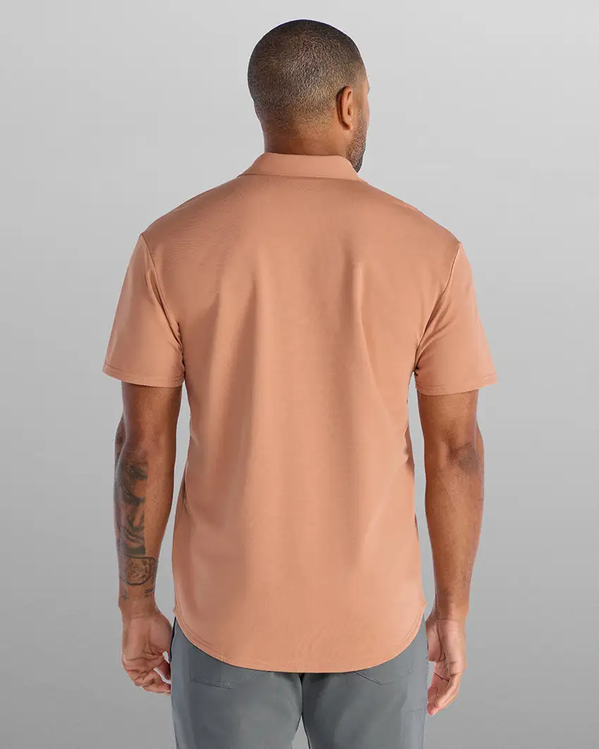 Lux Short Sleeve Button Down