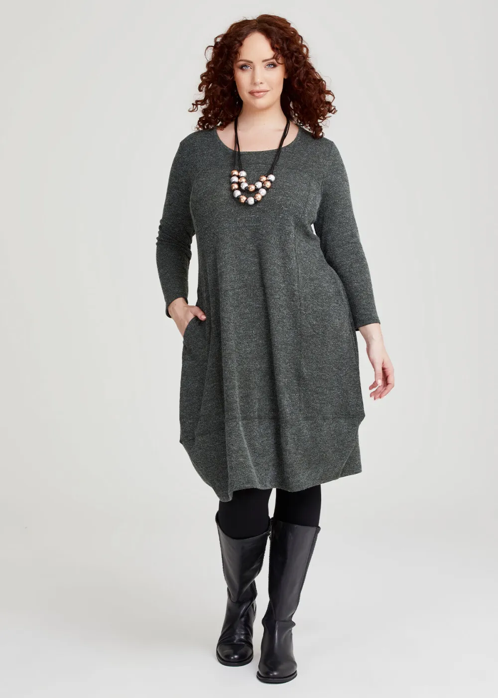 Long Sleeve Snug Dress