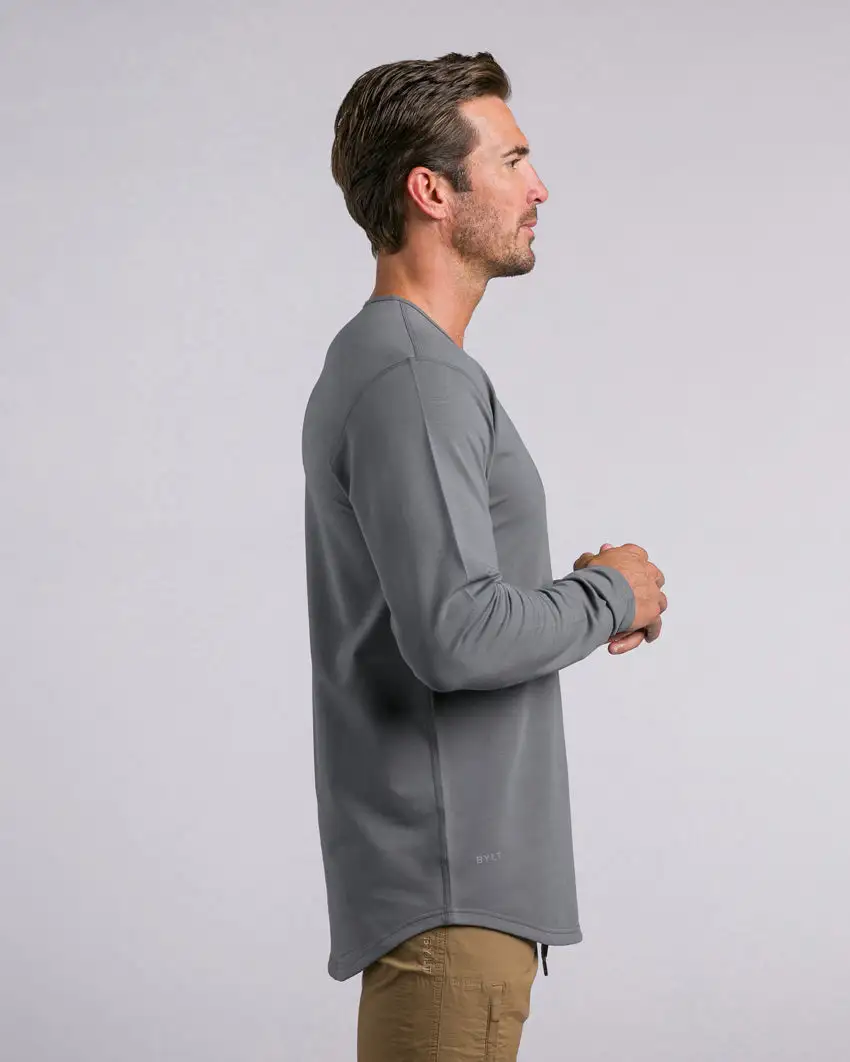 Drop-Cut Long Sleeve: Lux