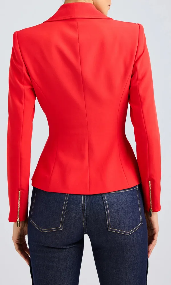 Selah Crepe Moto Jacket