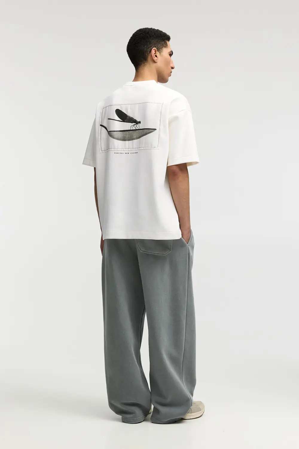 Short sleeve sweatshirt