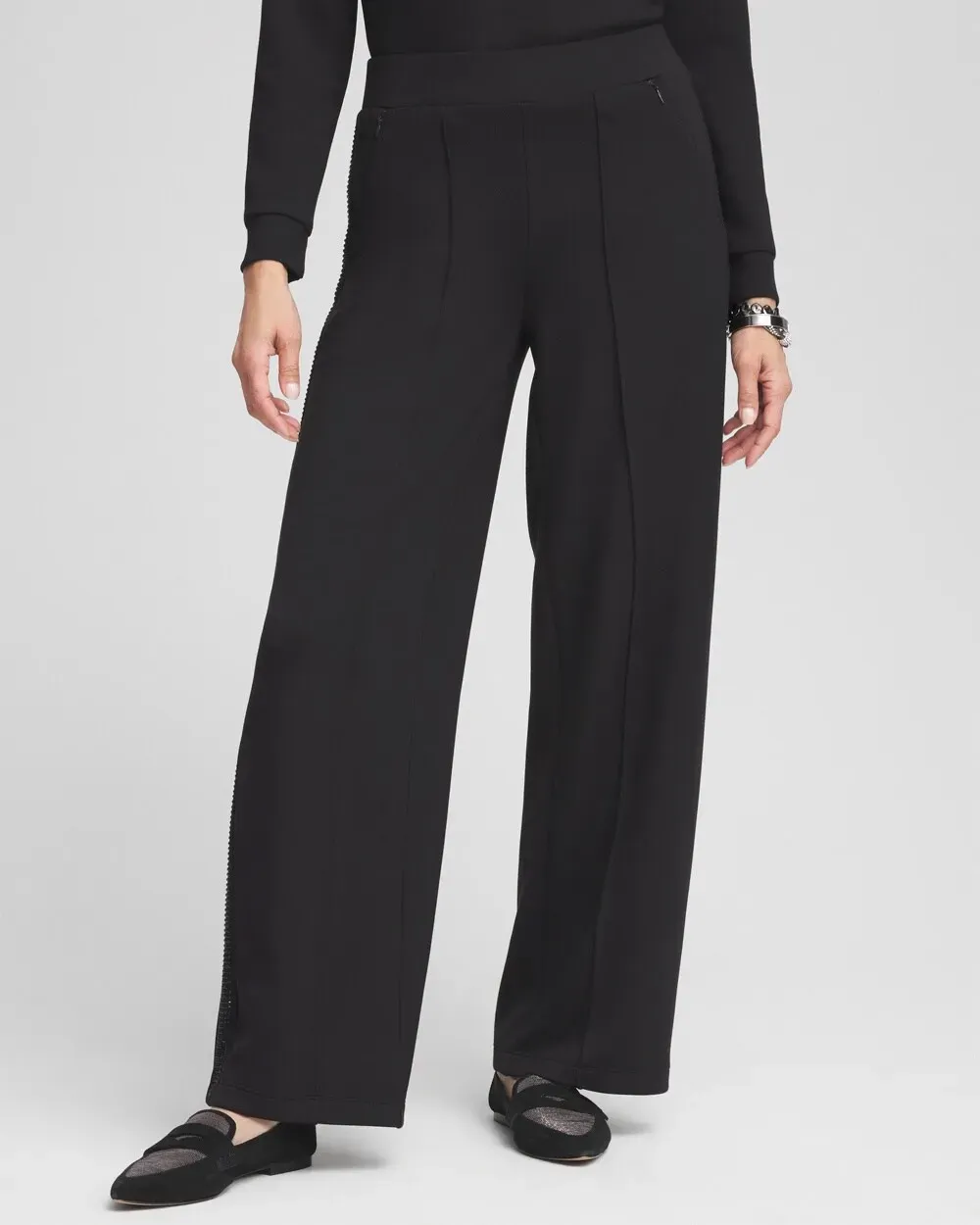 Zenergy® Scuba Embellished Pants