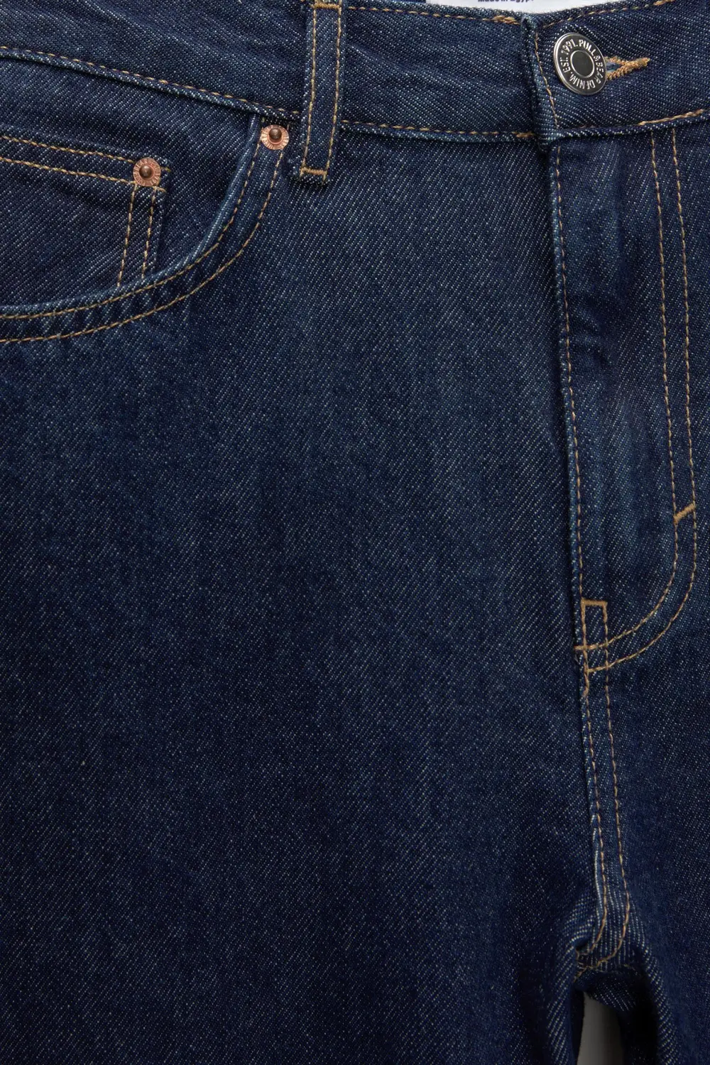 Jeans rectos tiro alto