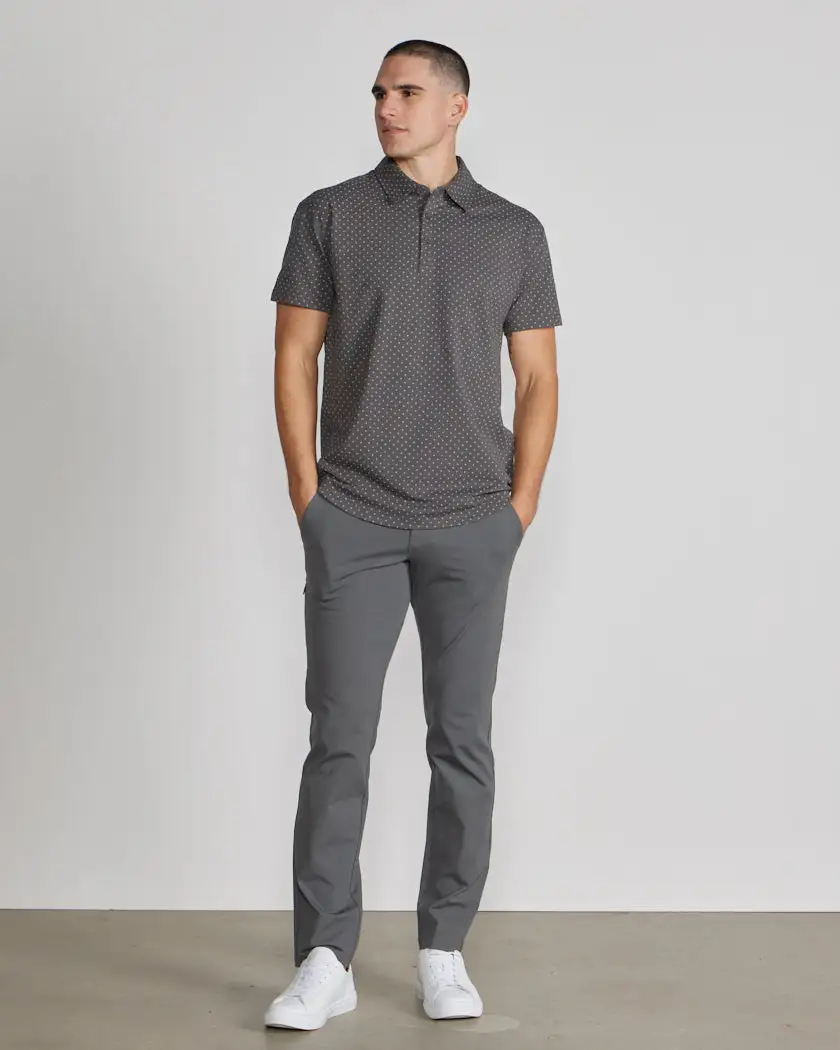 Drop-Cut: Lux Dotted Polo