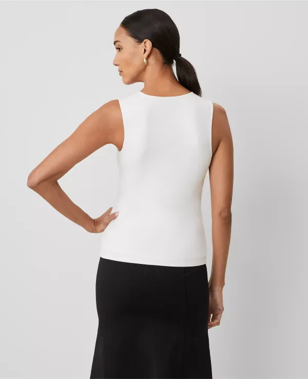 Modern Scoop Neck Tank Top