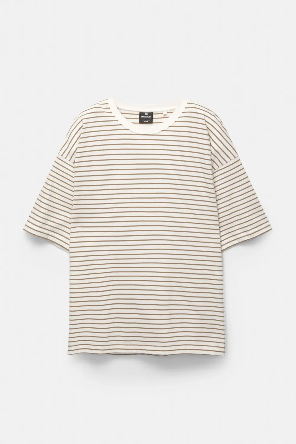Striped boxy-fit T-shirt