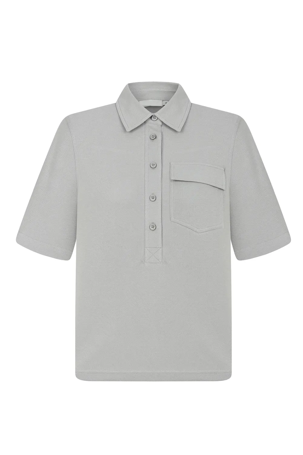 Button Polo Top