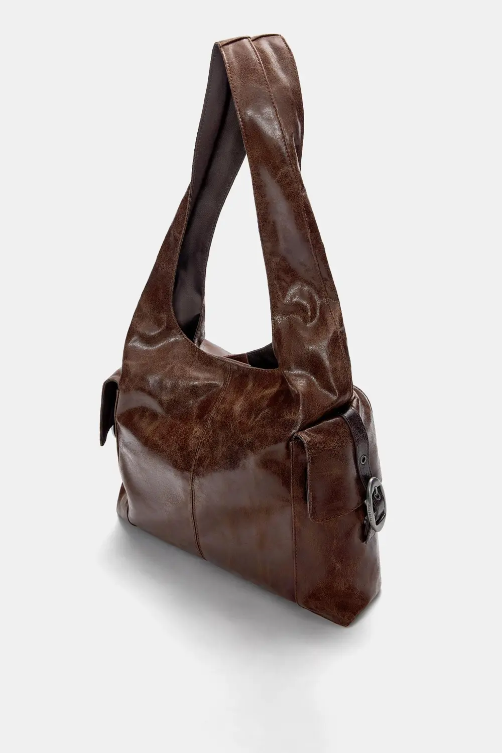 Bolso shopper hebillas