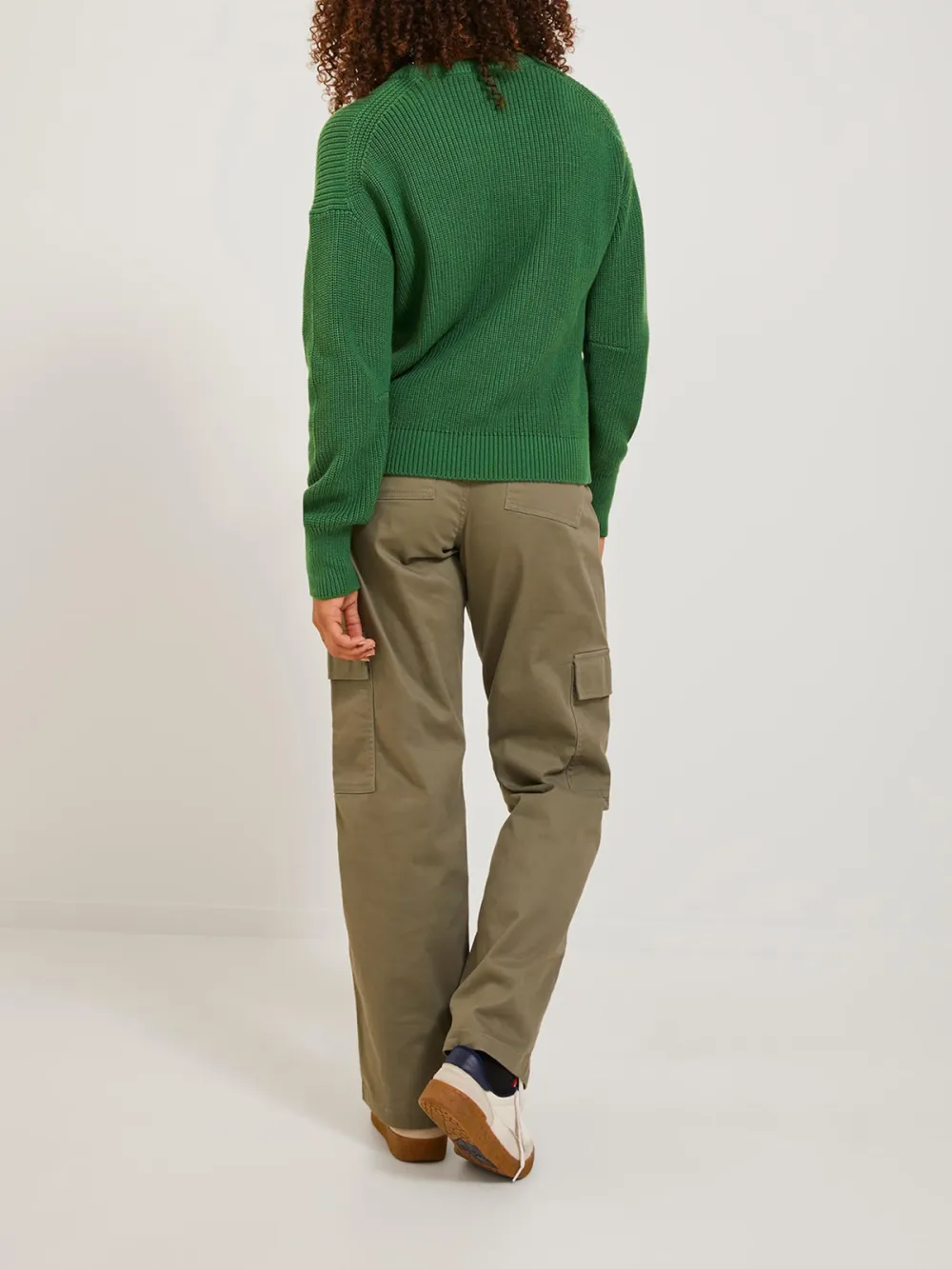 Plain Colored Casual Style Sweaters