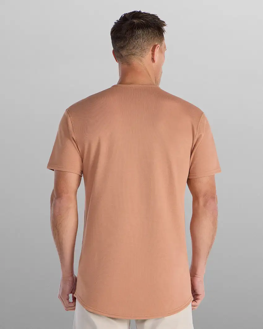 Bayside Short Sleeve Drop-Cut