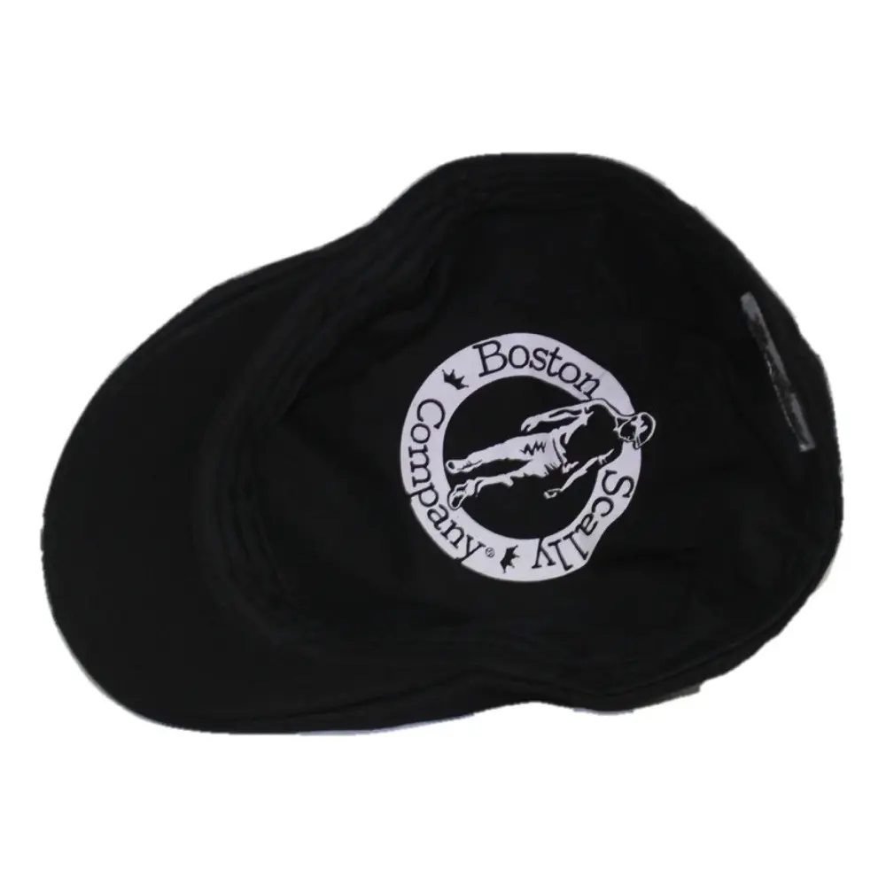 The Scrapper Boston Scally Cap - Black