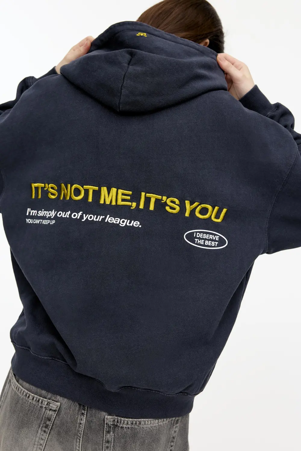 Sudadera capucha boxy