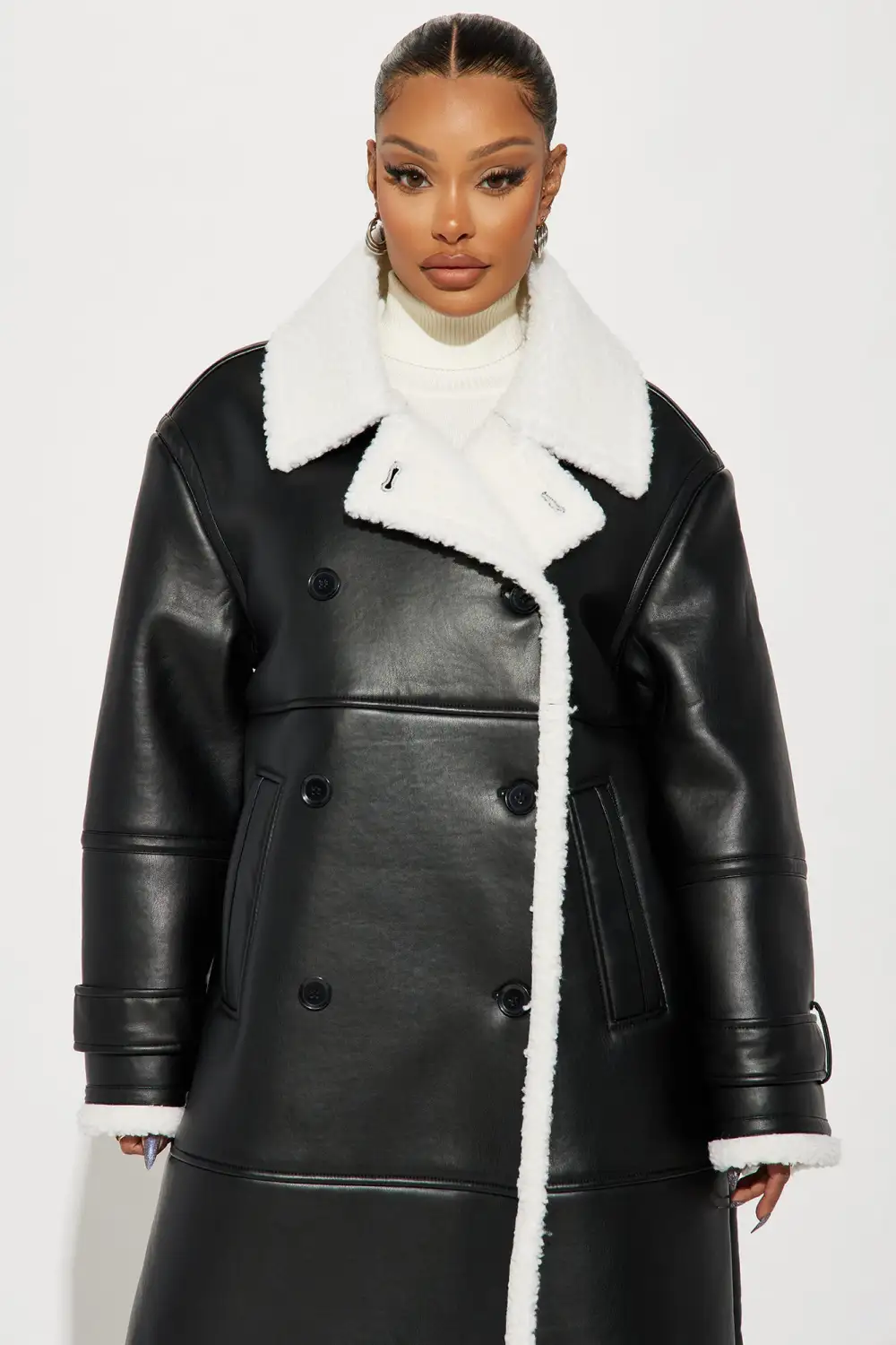 Hard To Replace Trench Coat - Black