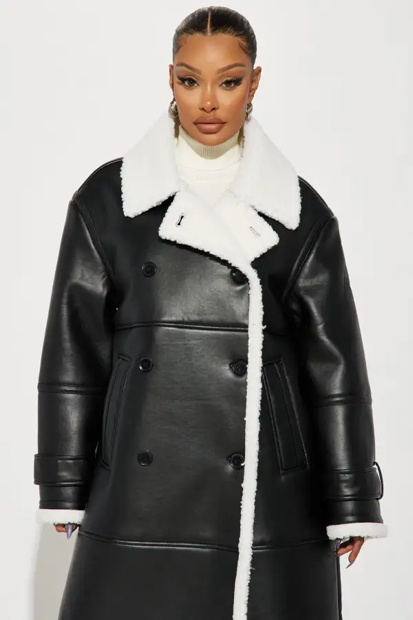 Hard To Replace Trench Coat - Black