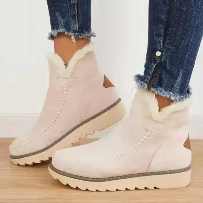 Casual Winter Warm Plush Lightweight Boots