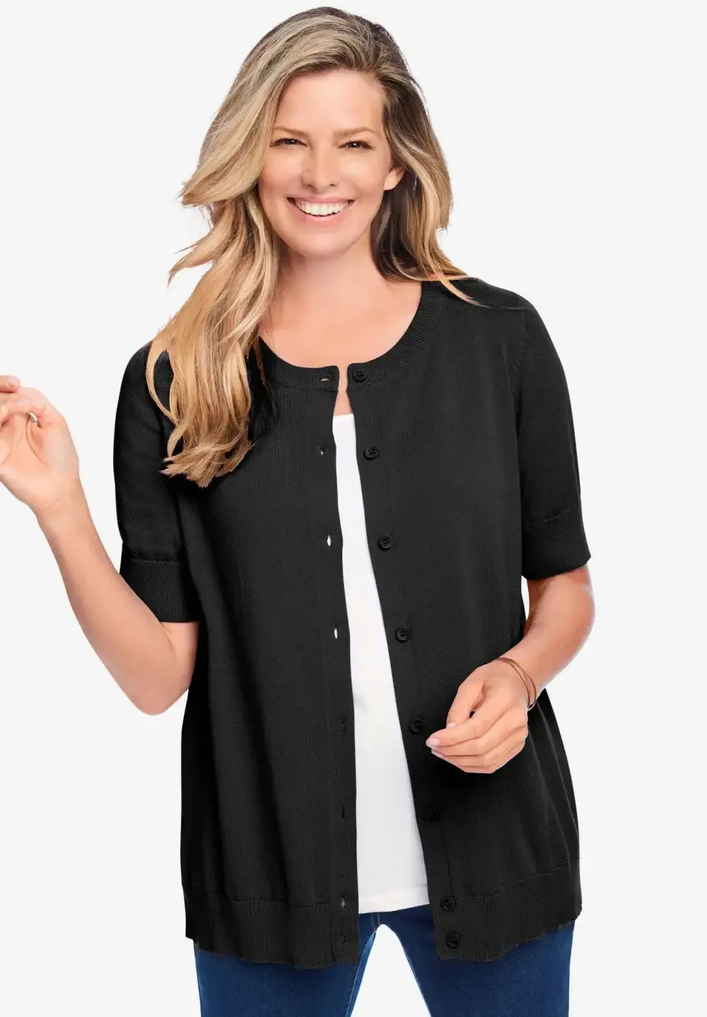 Perfect Elbow-Length Sleeve Cardigan