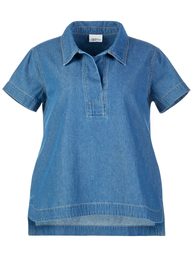Women's Chambray Popover Tunic