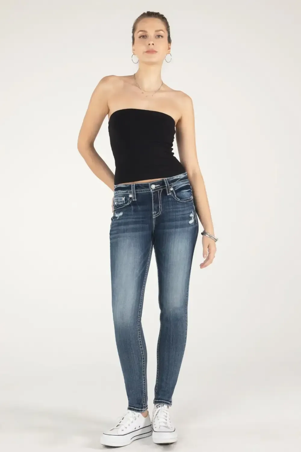Uncovered Gem Skinny Jeans