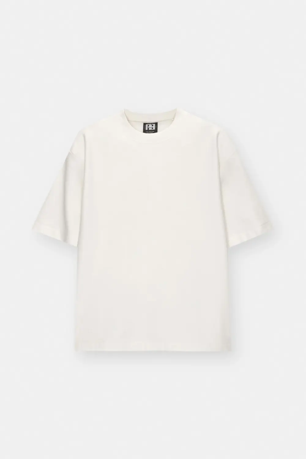 Textured short sleeve sweatshirt