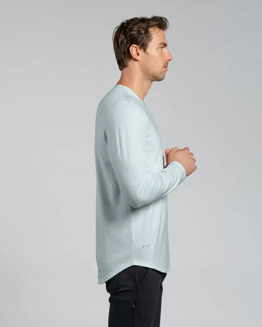 Drop-Cut Long Sleeve: Lux