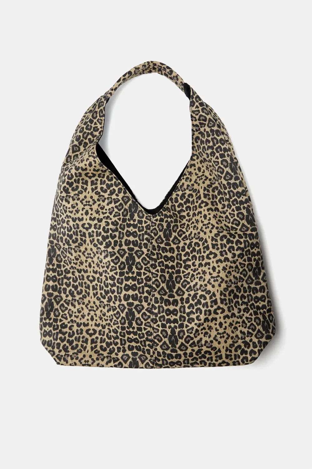 Bolso shopper canvas animal print