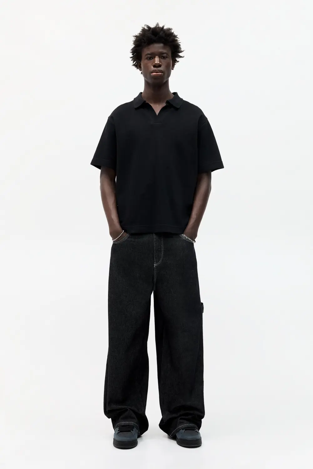 Short sleeve polo shirt