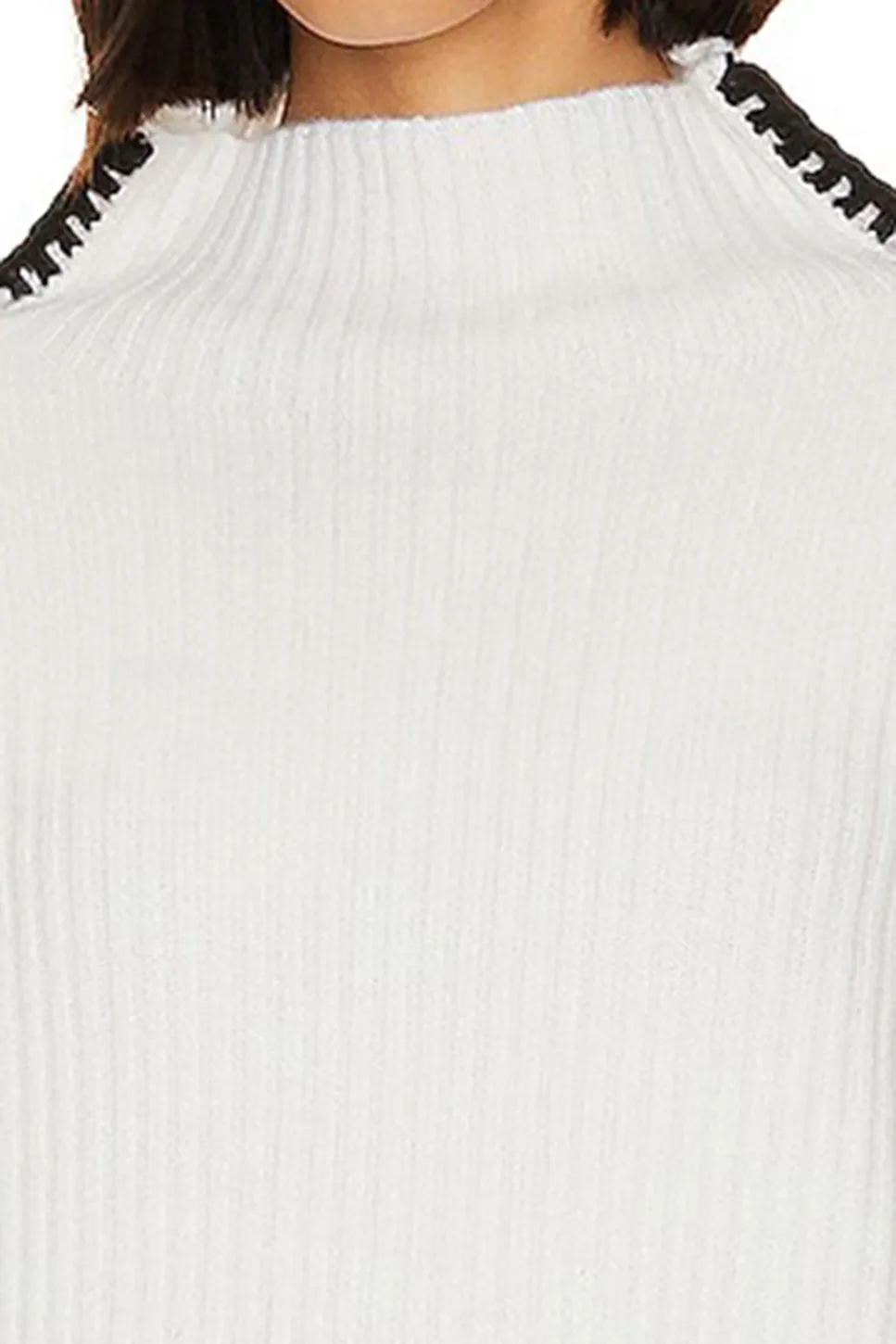 Long Sleeve White Sweater