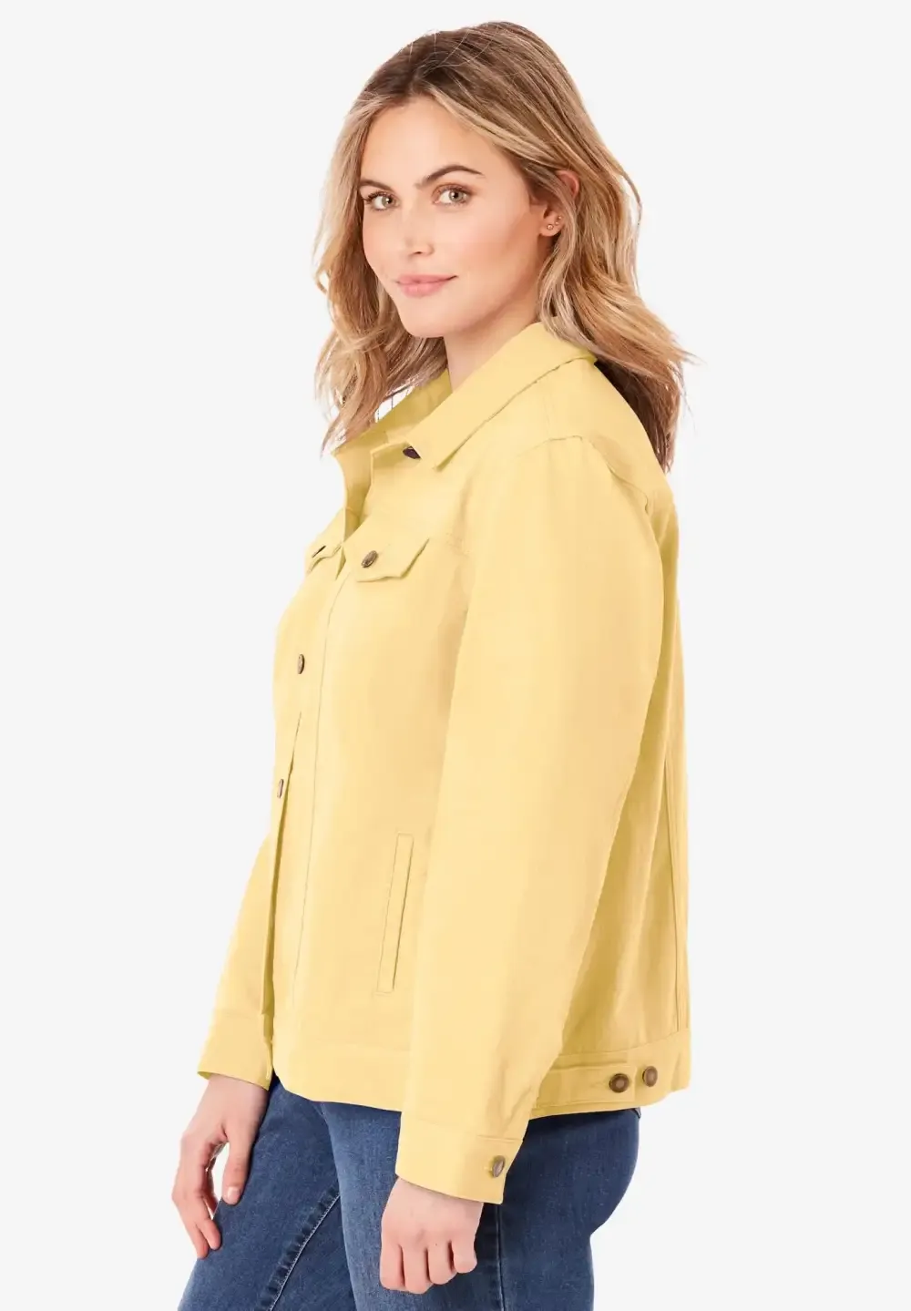 Stretch Denim Jacket
