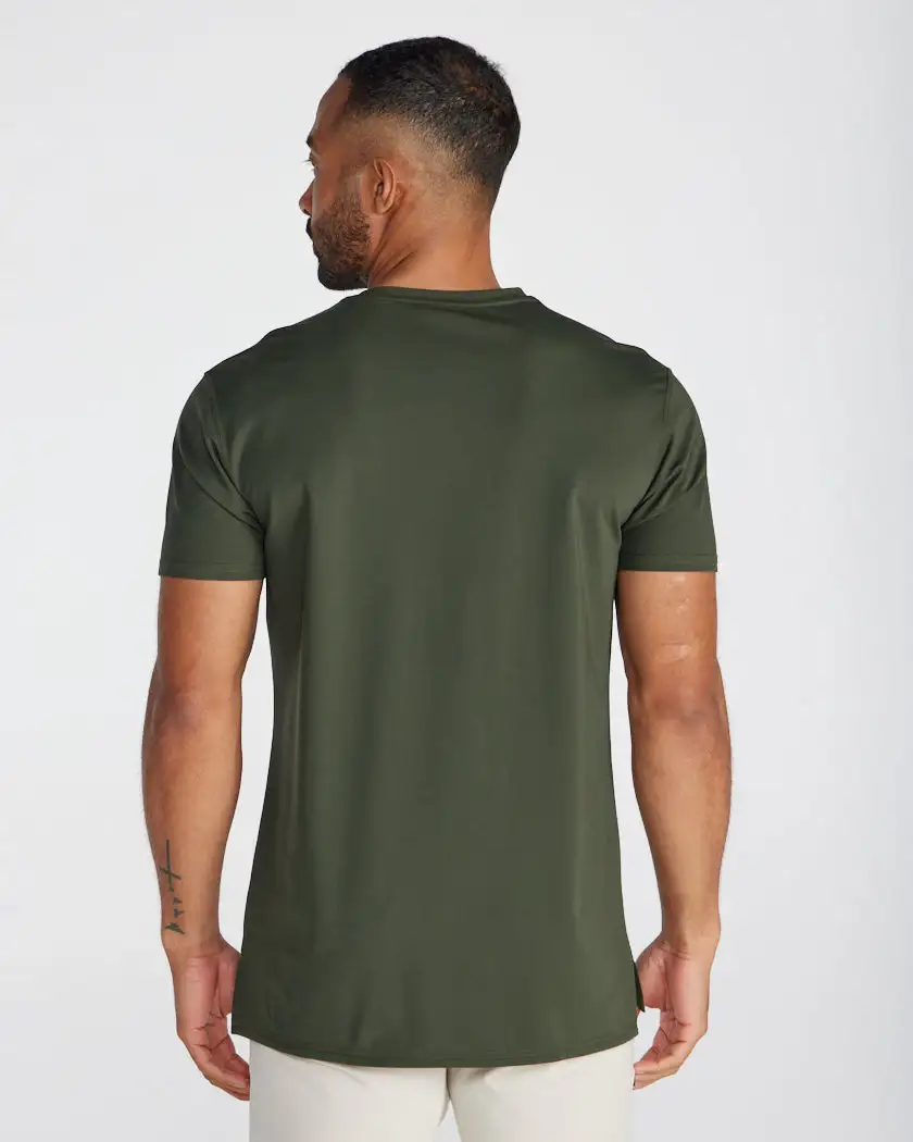 Limitless Short Sleeve Split Hem