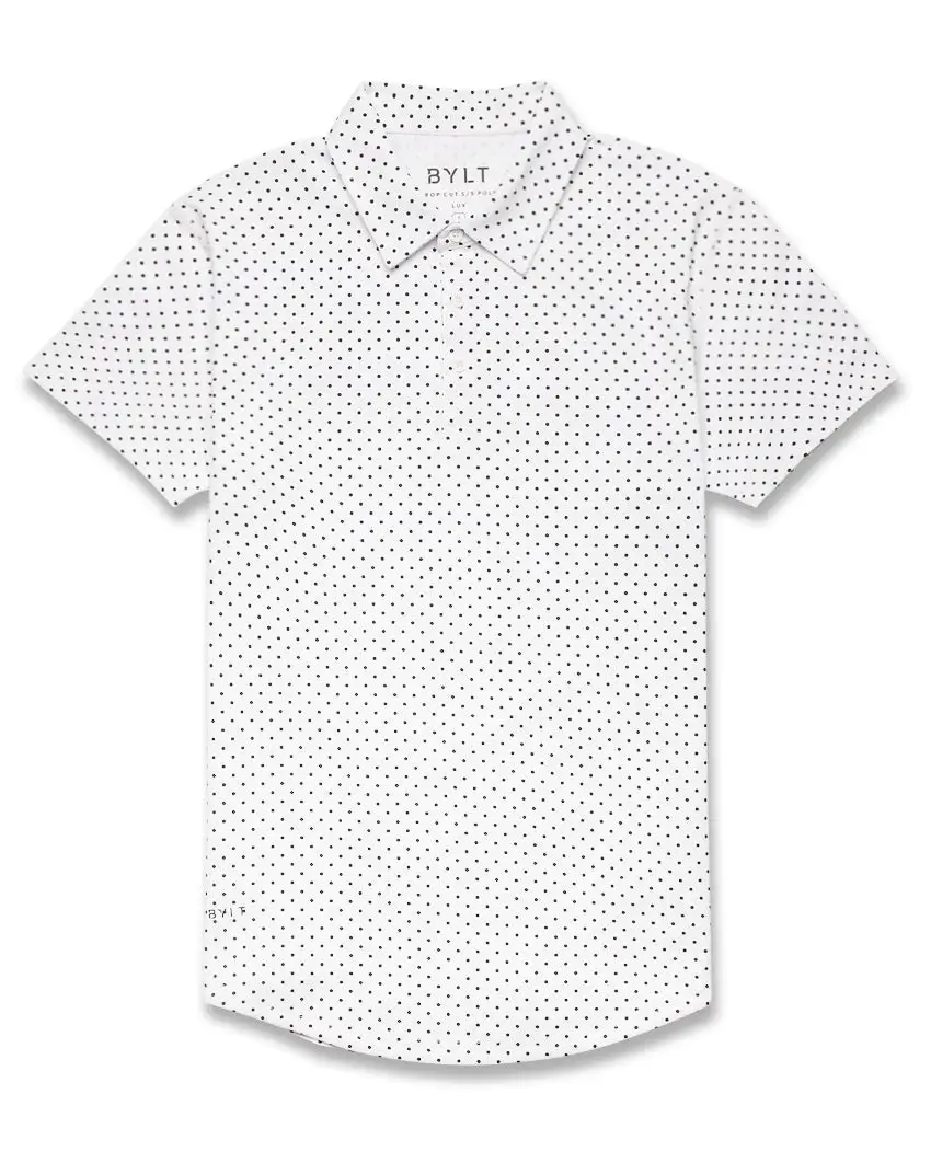 Drop-Cut: Lux Dotted Polo
