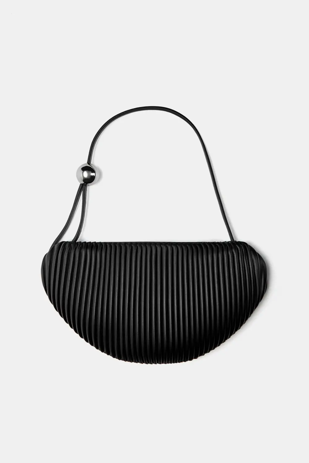Bolso de hombro pliegues piel Chet Lo