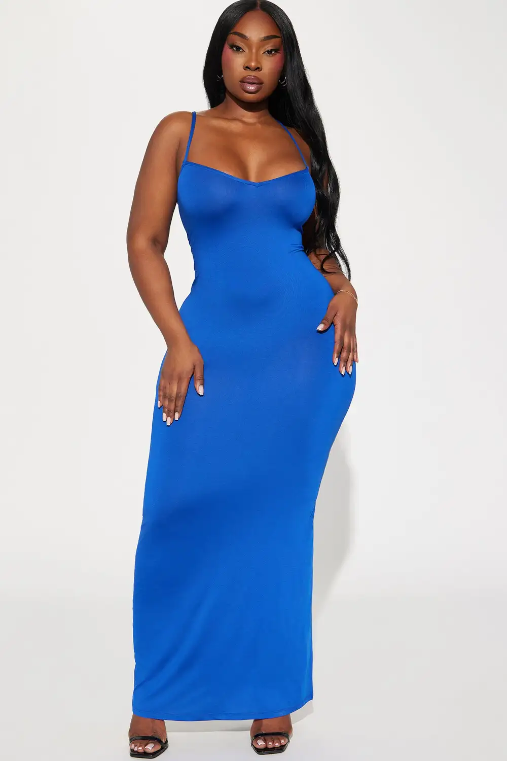 Annie Maxi Dress - Blue