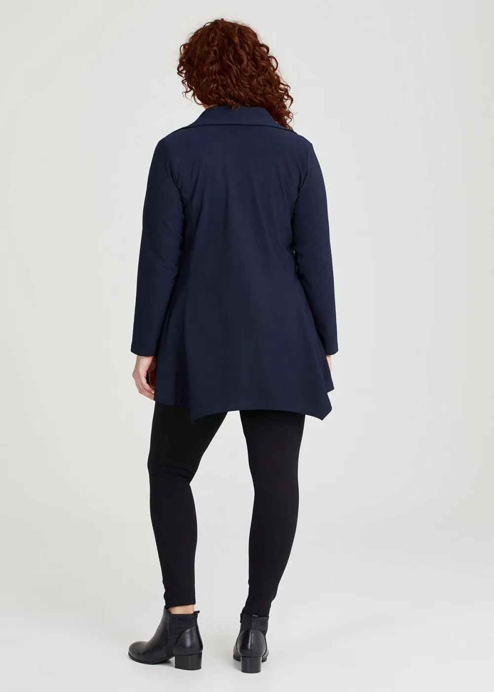 Zip Double Knit Jacket