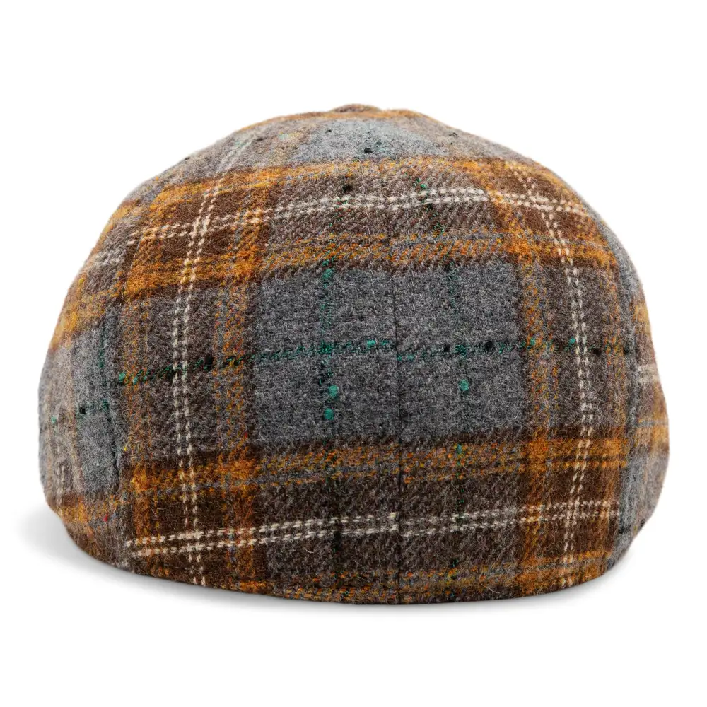 The Autumn Rose Boston Scally Cap - Autumn Plaid