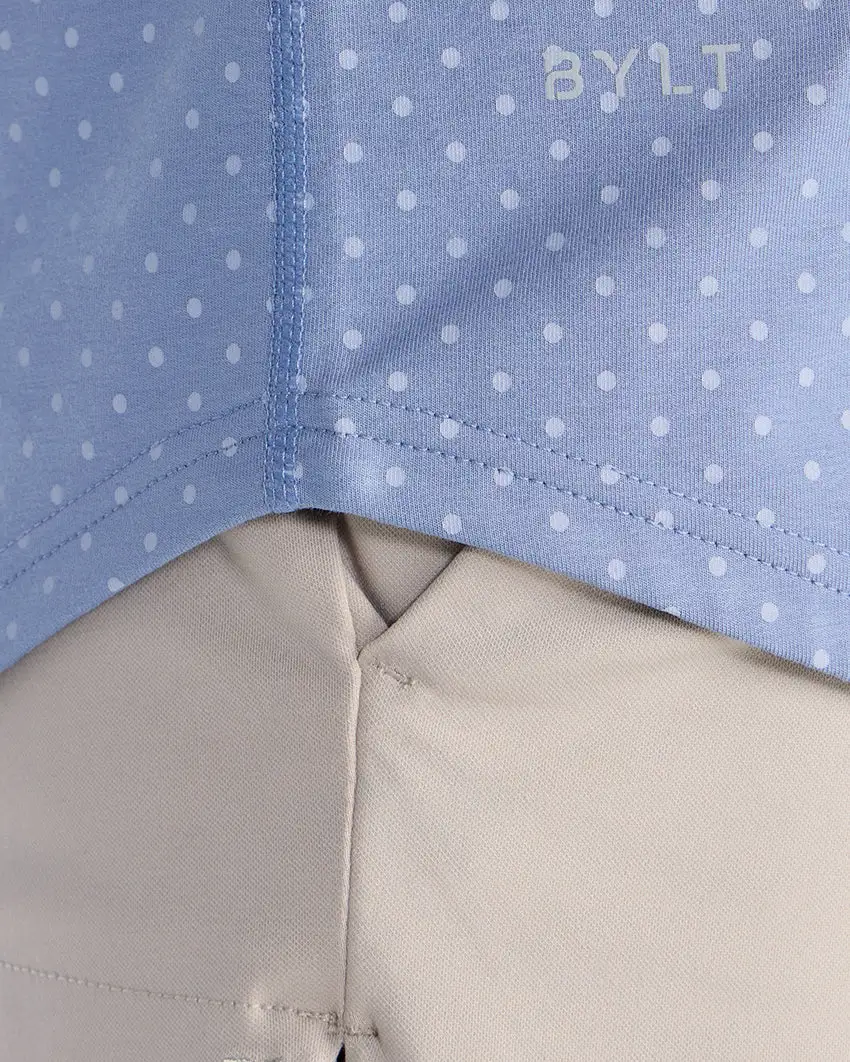 Drop-Cut: Lux Dotted Polo