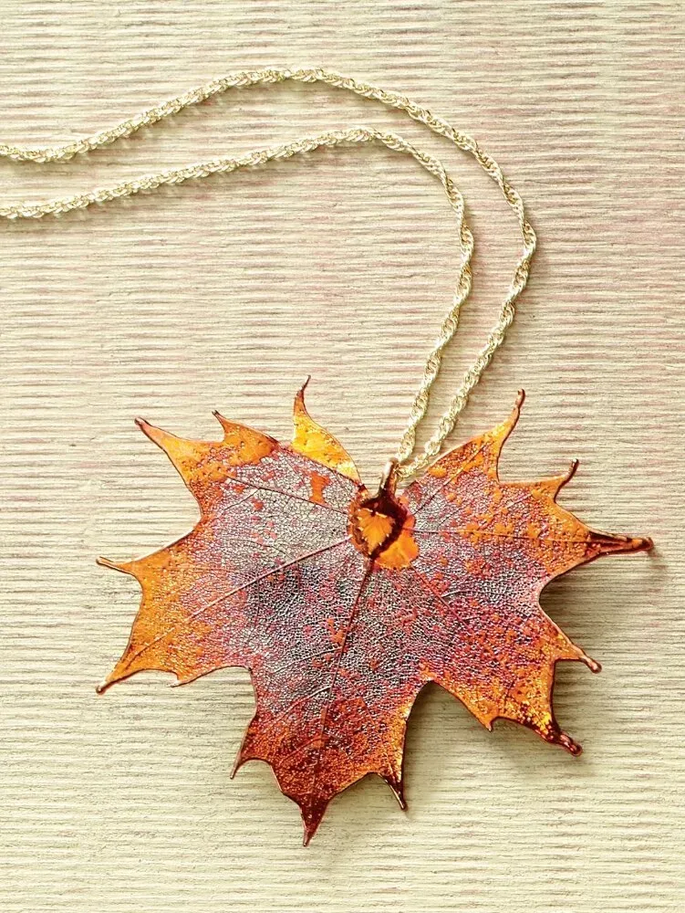 Sugar Maple Leaf Necklace