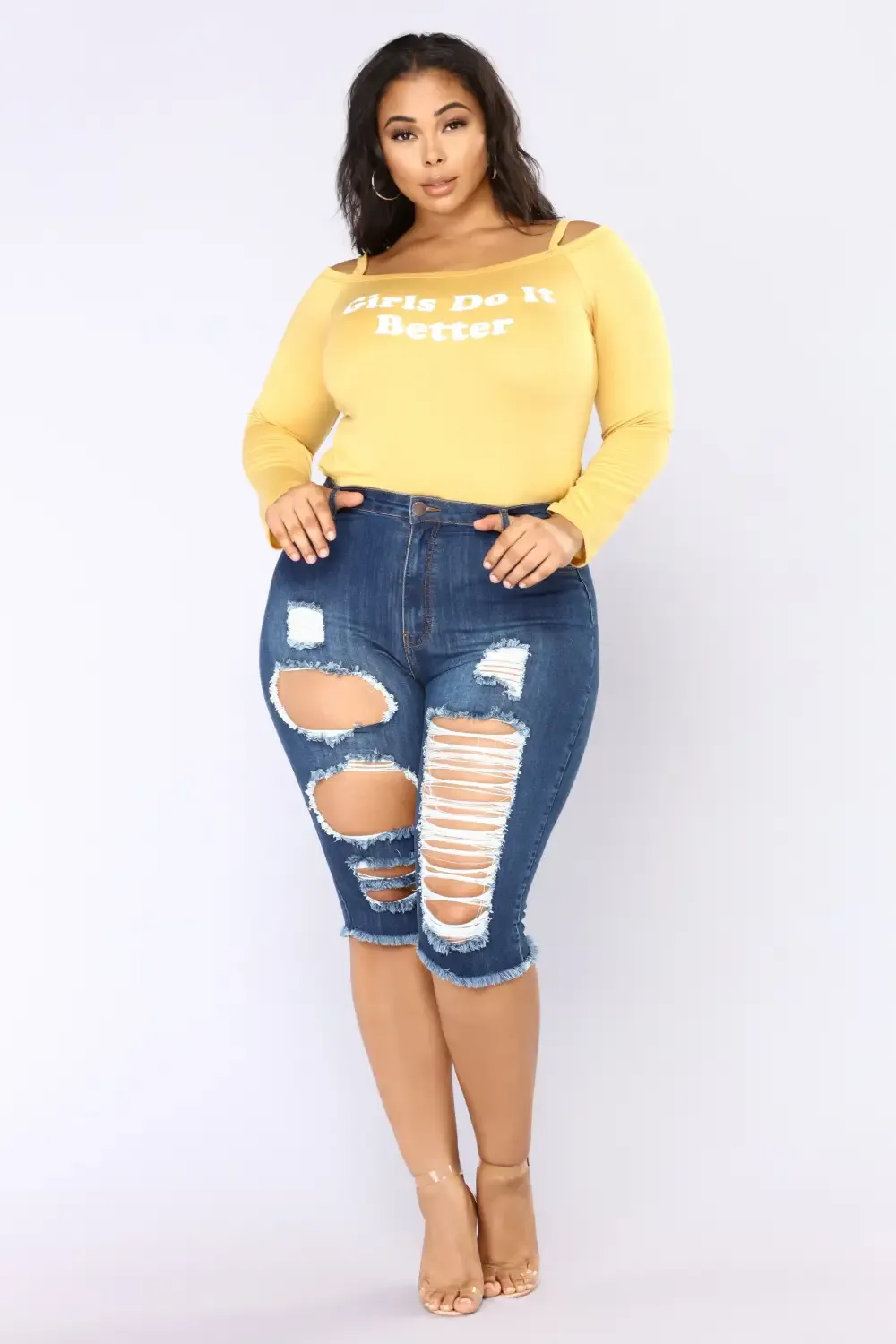 Lost At Sea Shorts - Dark Wash