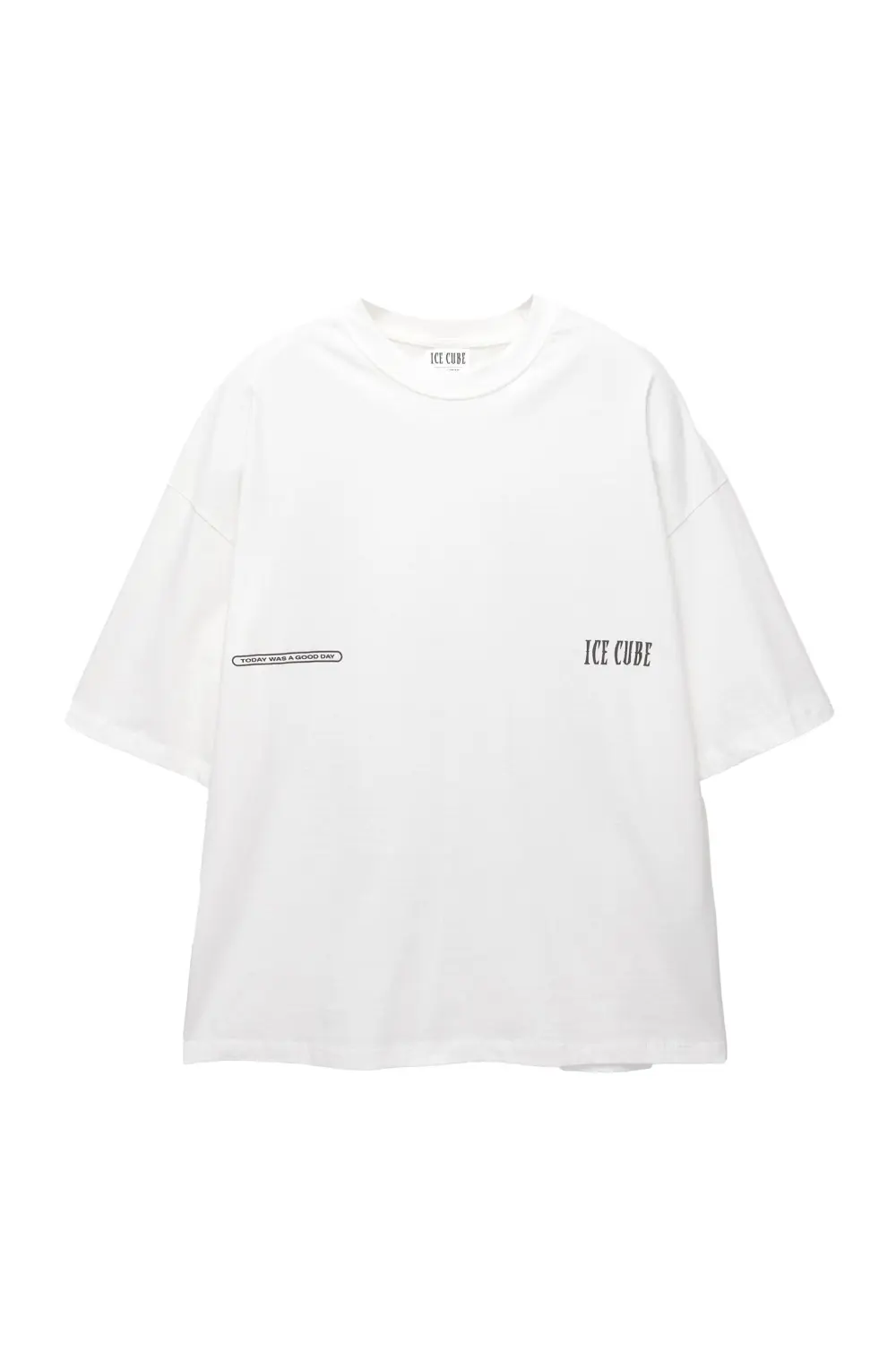 “Ice Cube” white T-shirt