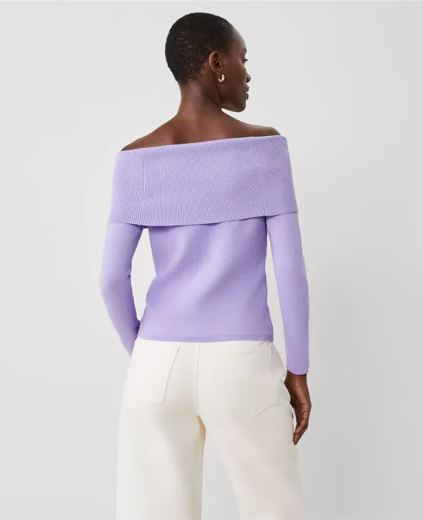Off-The-Shoulder Sweater