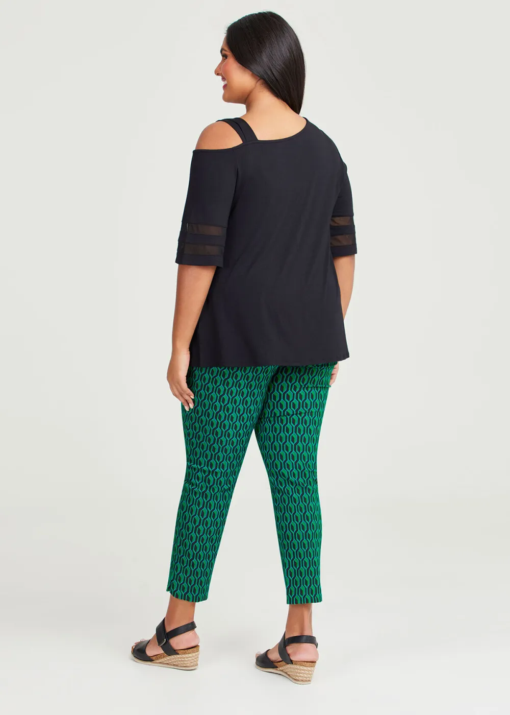 Cold Shoulder Bamboo Top