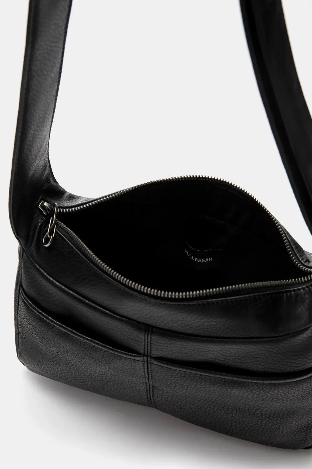 Bolso bandolera efecto piel