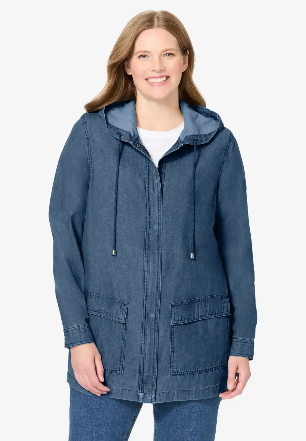 Lightweight Utility Hoodie Jacket