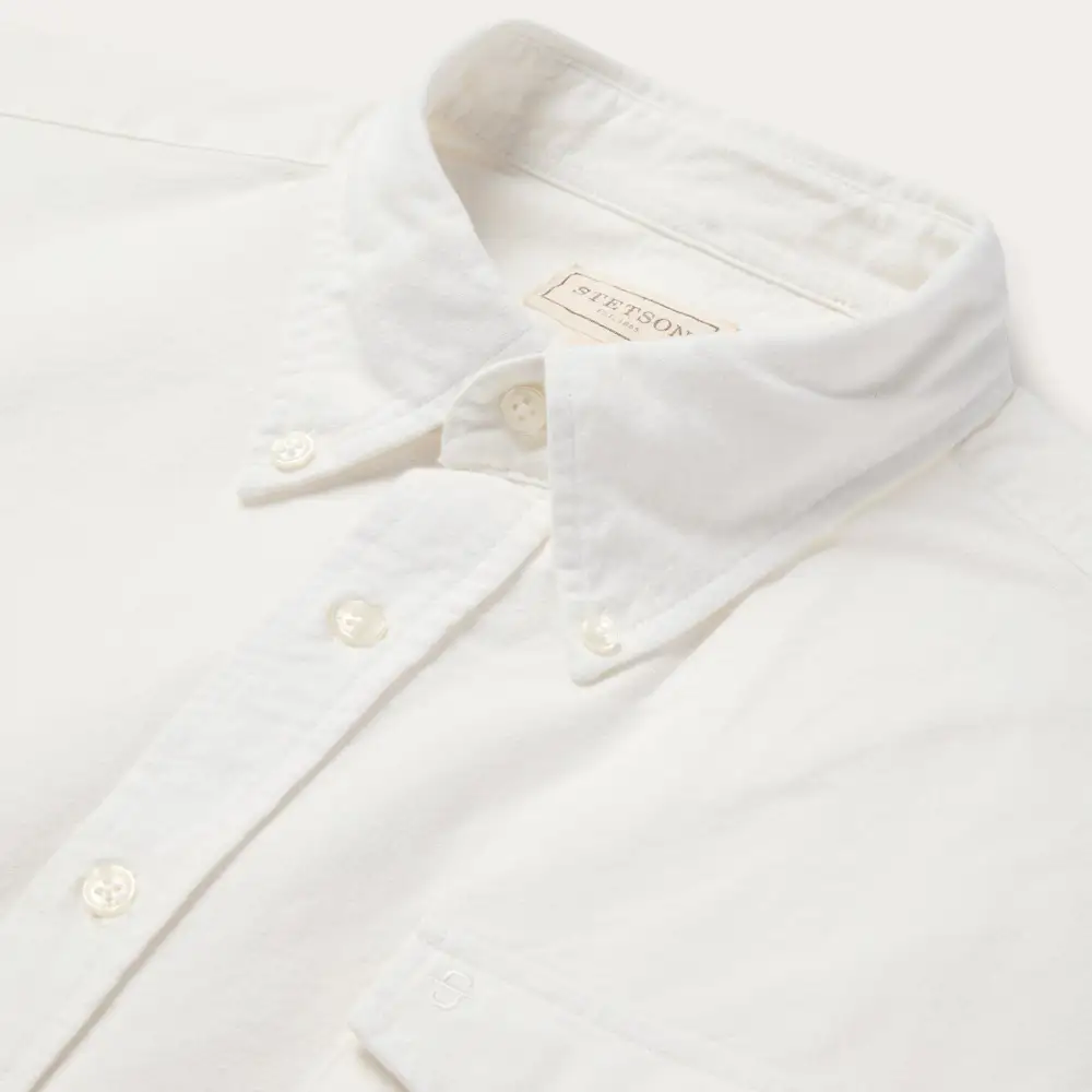 Peached Oxford Button-Down Shirt