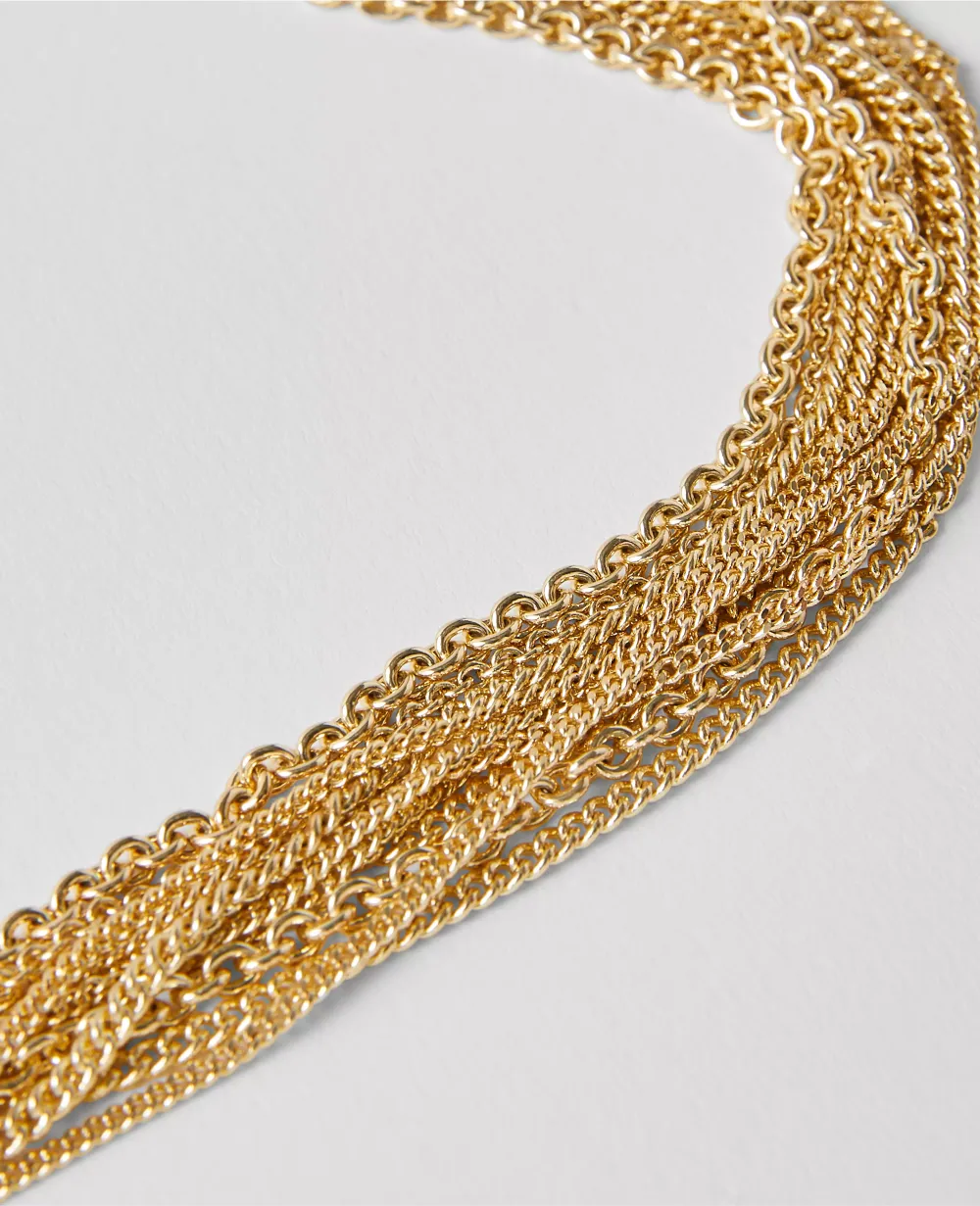 Multi Chain Toggle Necklace