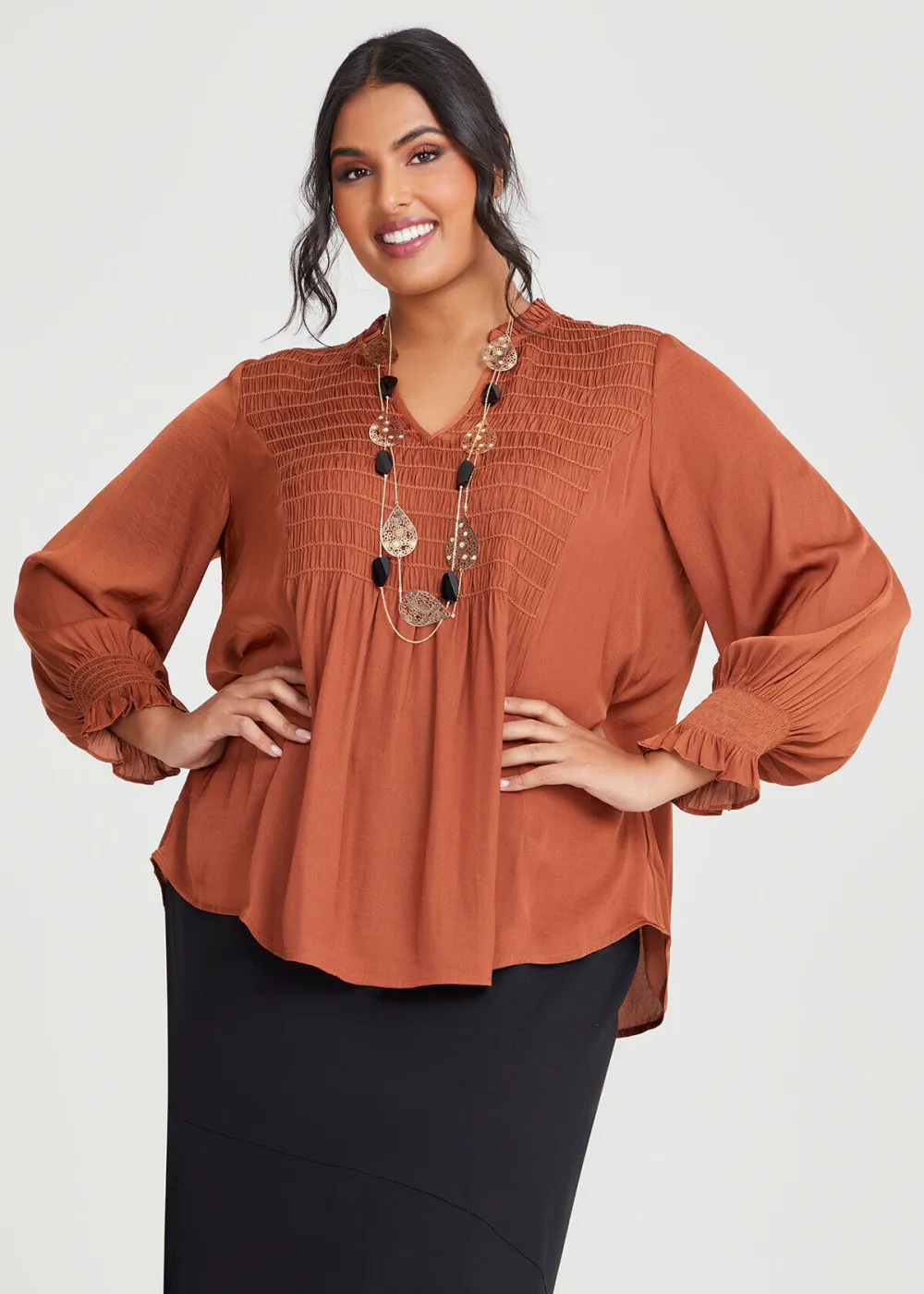 Luxe Willow Drape Top