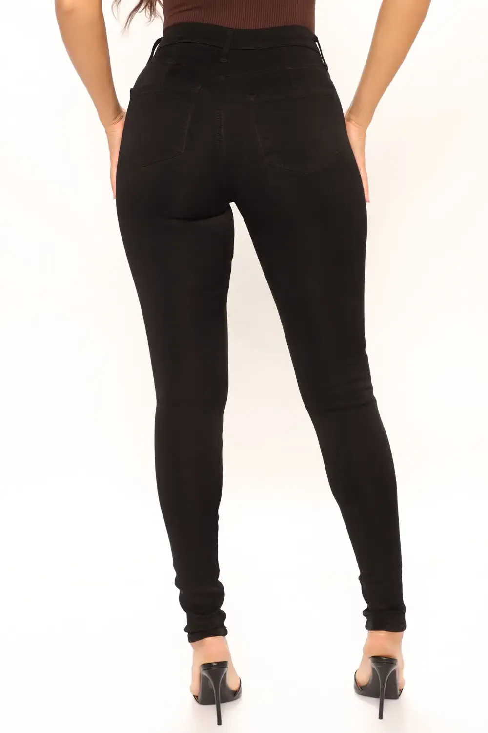 Tall Eva Super Soft Curvy Skinny Jean - Black