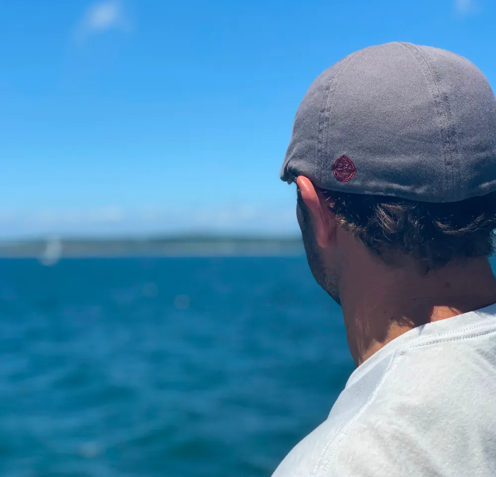 The Sailor Boston Scally Cap - Driftwood Grey